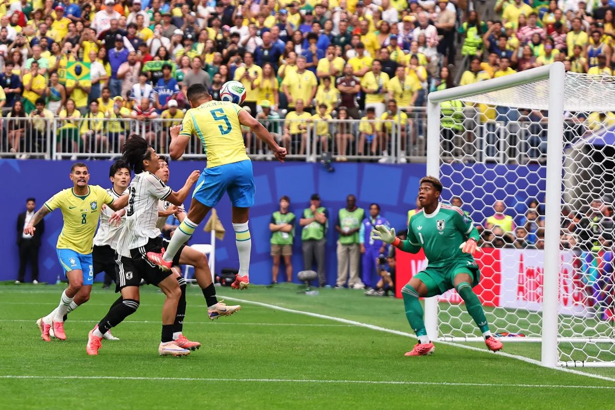 Casemiro scored the equaliser for Brazil against Japan after a disappointing first half display where he was at fault for the goal.
