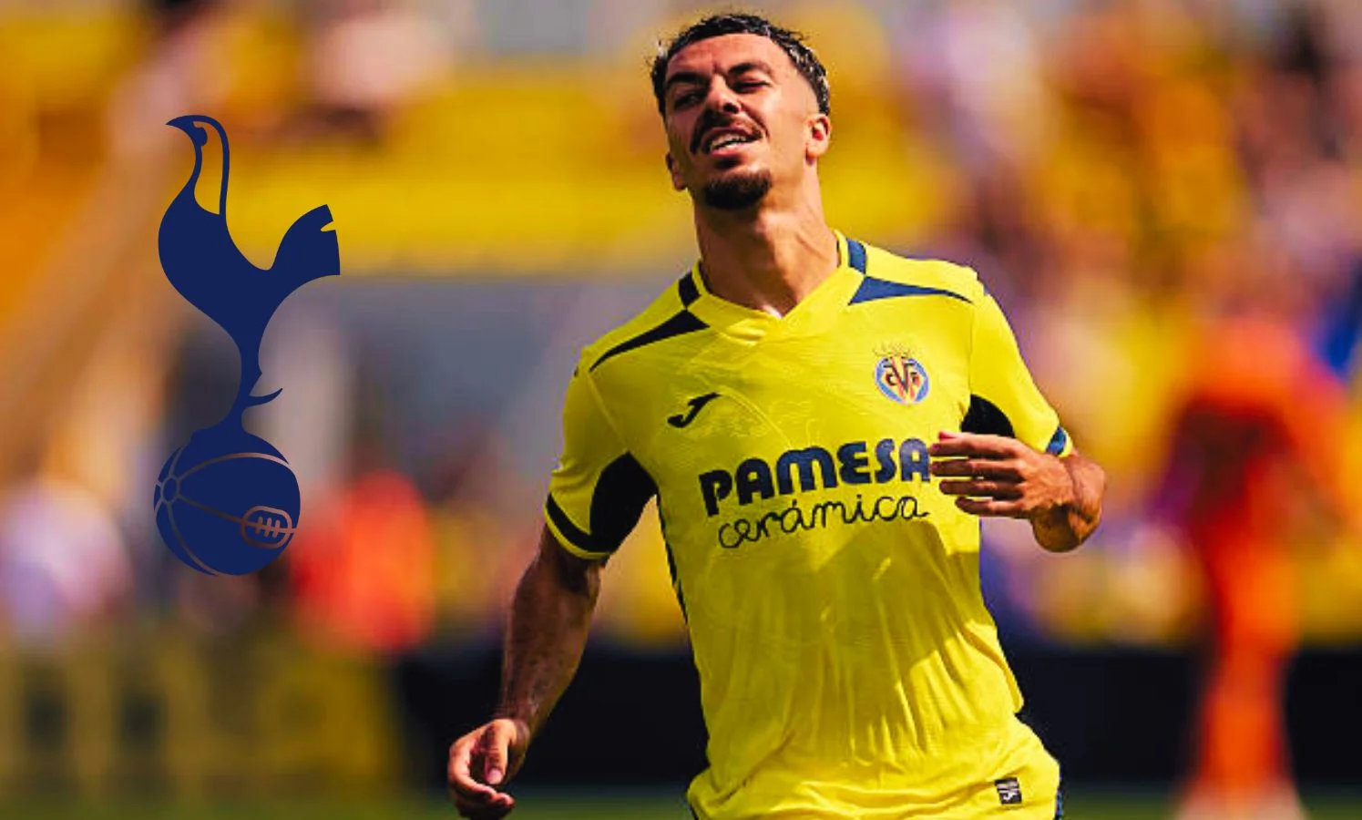 Georges Mikautadze in action for Villareal