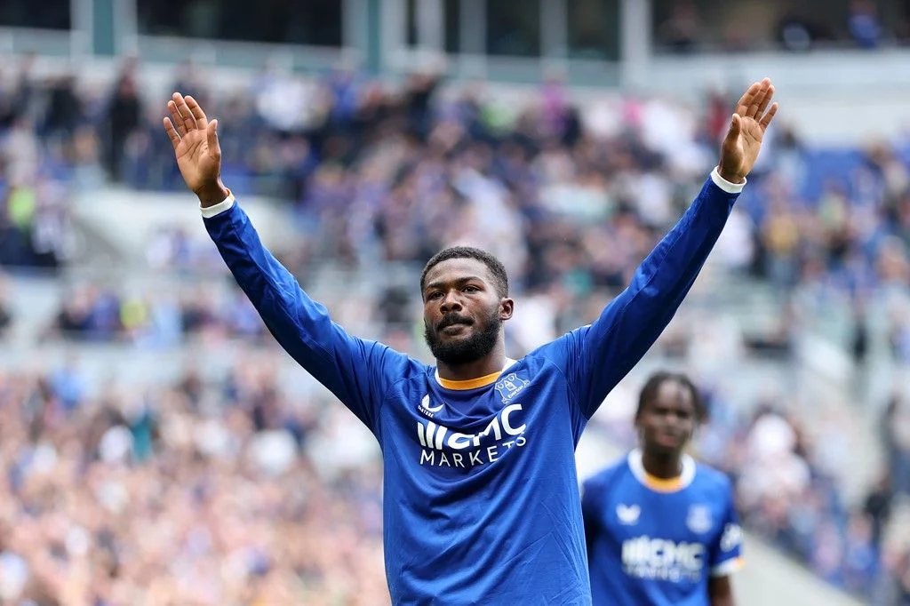 Maitland-Niles celebrating his goal