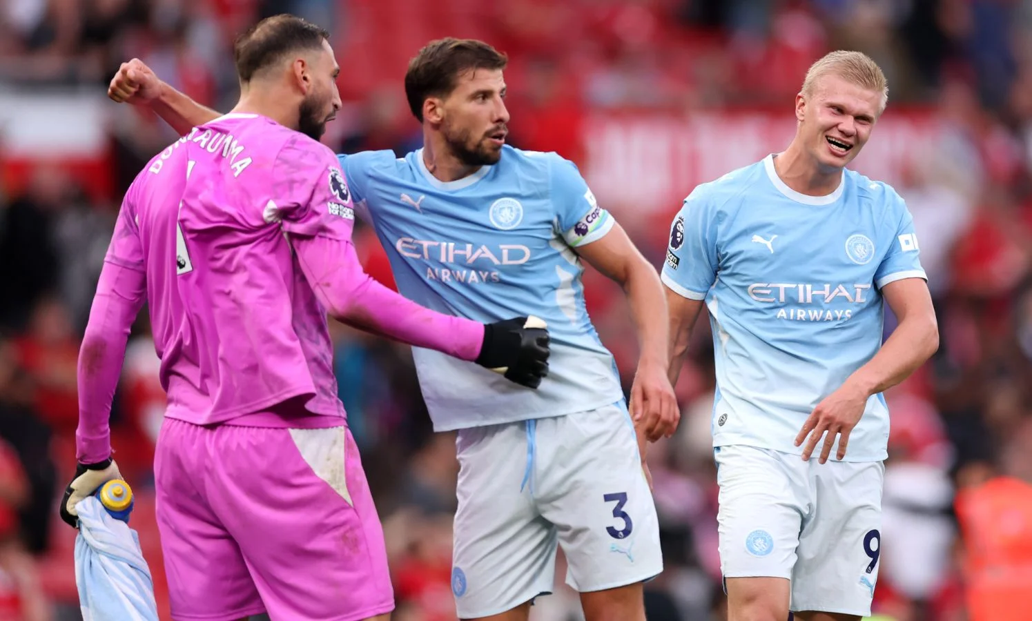 Watch: Gianluigi Donnarumma’s incredible last-gasp save to deny Bryan Mbeumo and seal Man City derby win